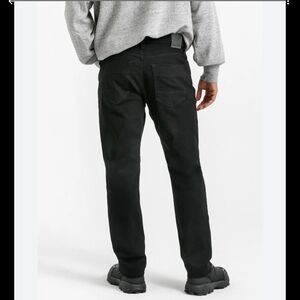 WATERPROF VITAGE  Black Straight Men's Jeans